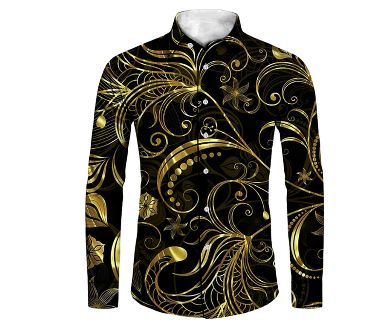 Uique design for Men's Aloha shirt