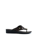 Shooting Gold Star Flip Flop Brown