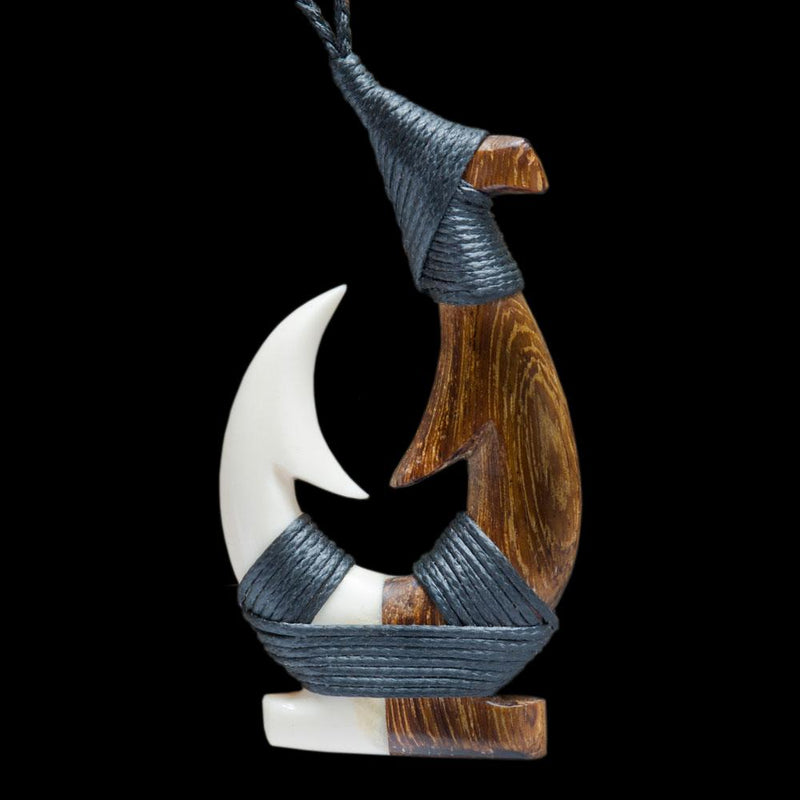 Wood and Bone Matau (2 Sizes)