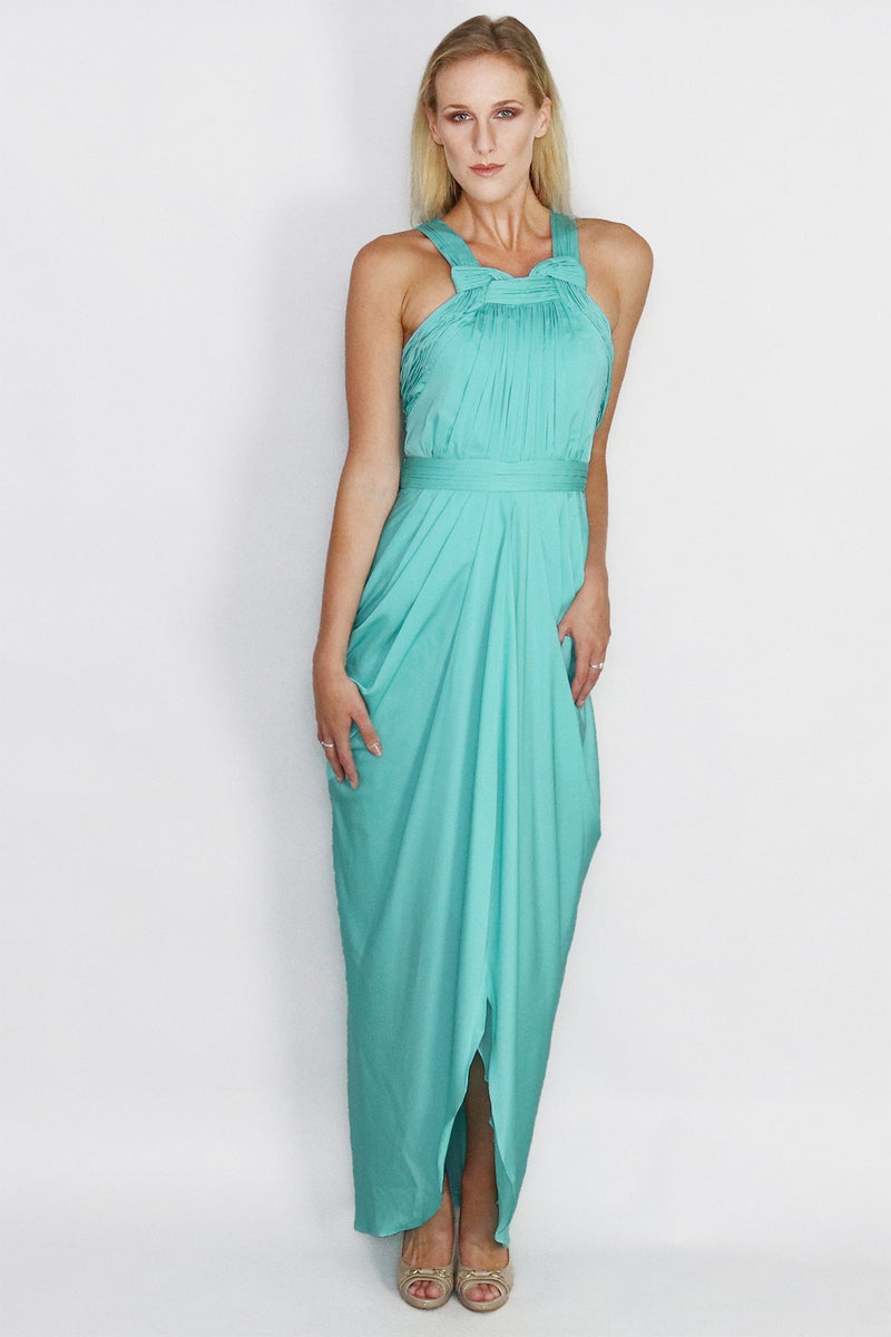 Grace Gathered Drape Gown