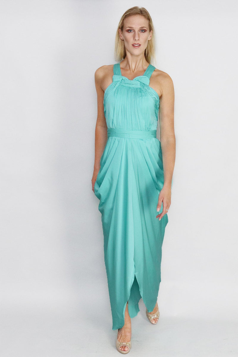 Grace Gathered Drape Gown