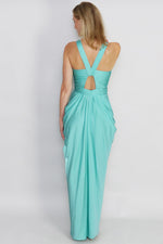 Grace Gathered Drape Gown