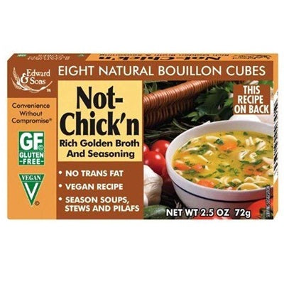 Edward & Sons No Chicken Boulln Lowsod (12x2.5OZ )