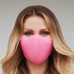 Solid Charity Pink Face Mask