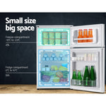 Devanti 84L Bar Fridge - White - Pay 50% deposit and we deliver