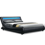 LED Bed Frame Queen Size Base Mattress - Pay 50% Deposit & we deliver