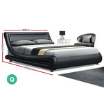 LED Bed Frame Queen Size Base Mattress - Pay 50% Deposit & we deliver