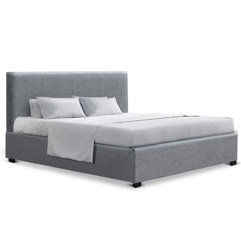 Artiss Double Size Fabric and Wood Bed Frame