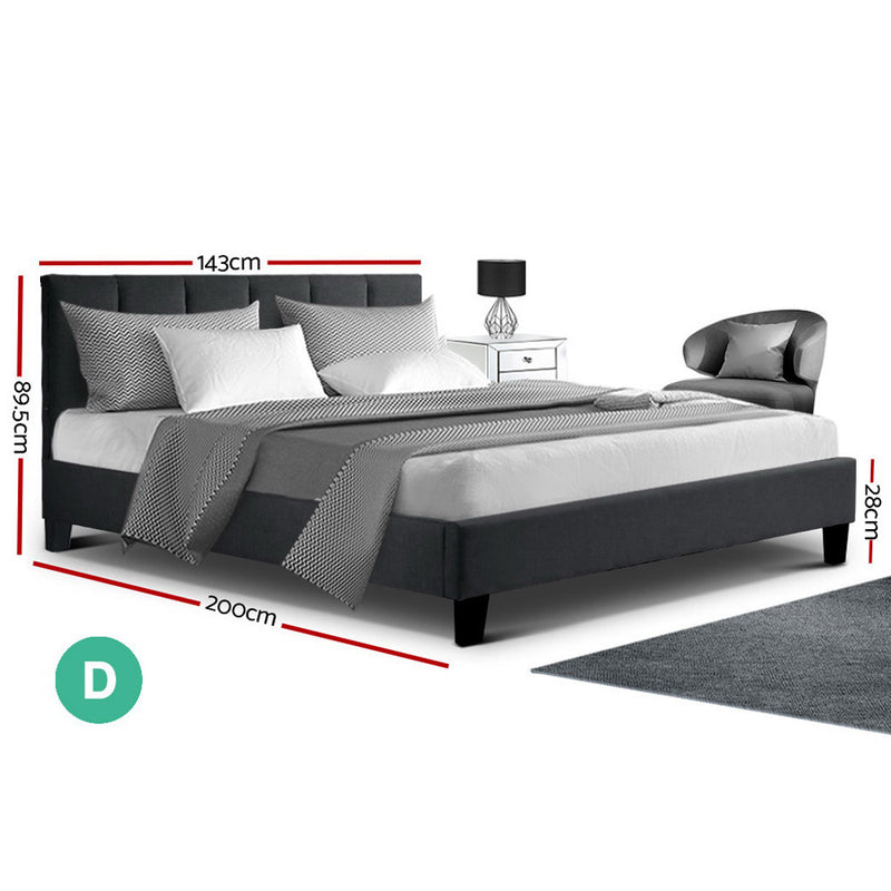 Bed Frame Double Size Base - Pay 50% deposit & we deliver