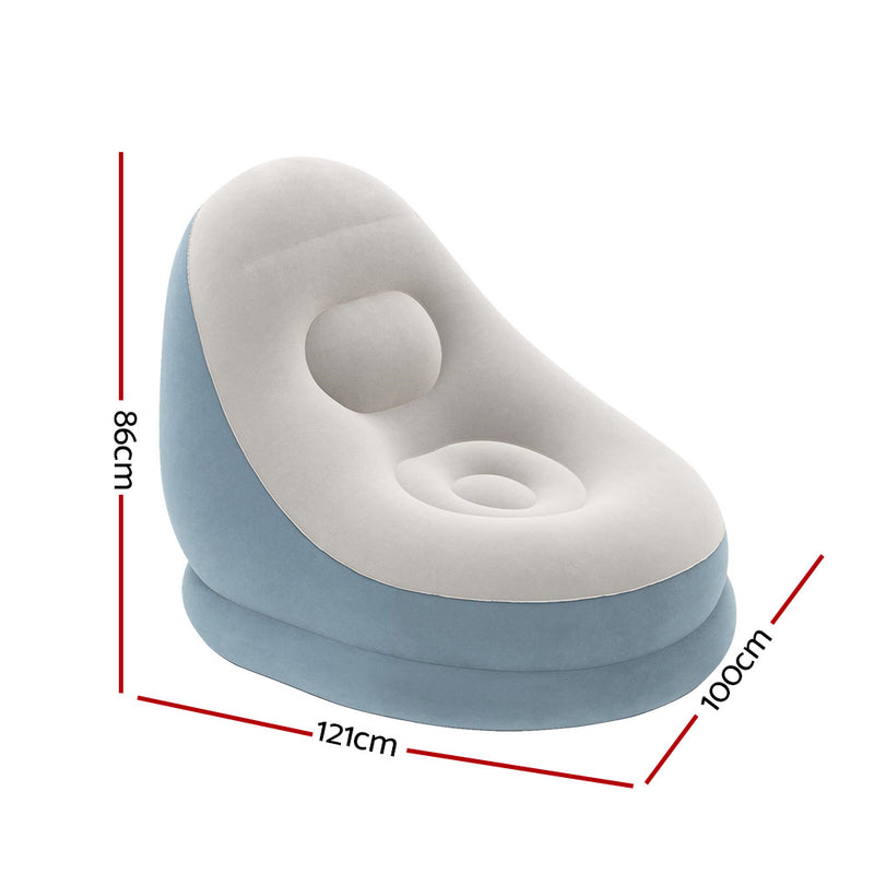 Inflatable Air Chair Seat Lazy Sofa - Pay 50% deposit & we deliver