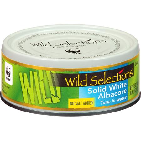 Wild Selections Solid White Albacore Tuna in Water (12x5 OZ)