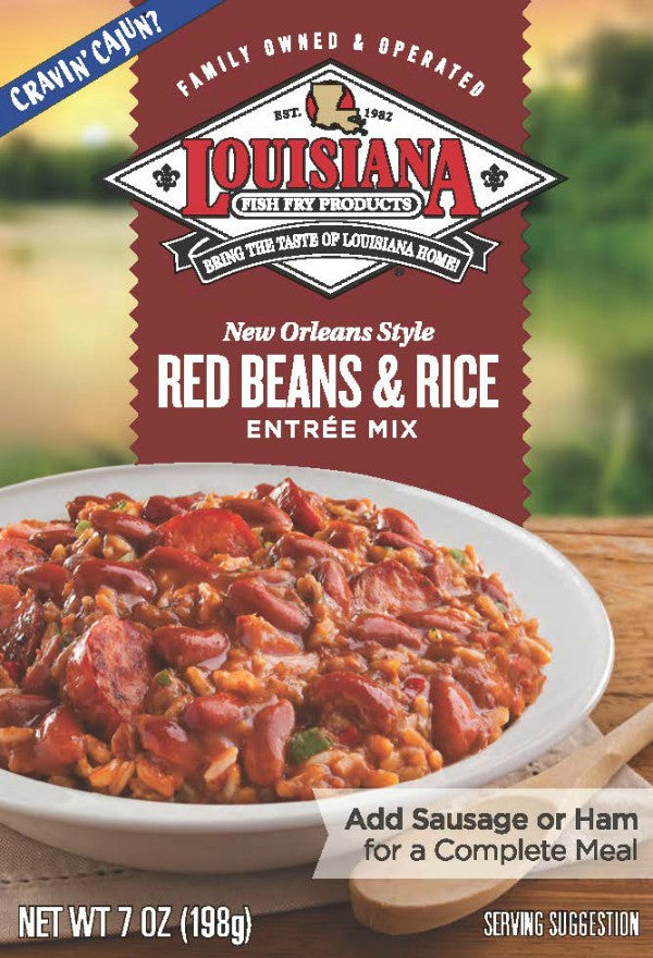 Louisiana Entr_e Mix New Orleans Style Red Beans and Rice (12x7 OZ)