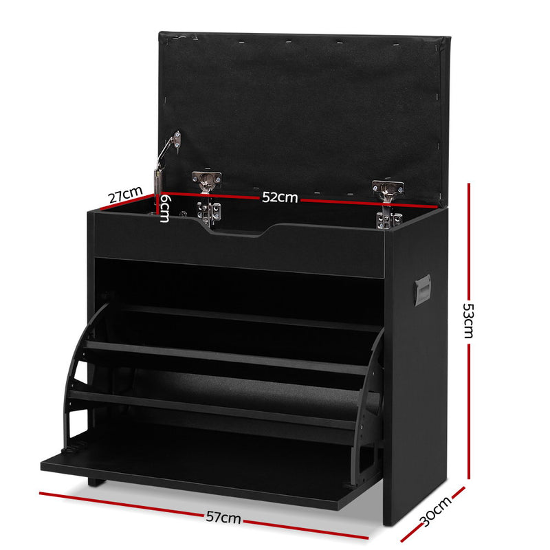 3 Tier Shoe Cabinet Storage Stool - Pay 50% deposit & we deliver