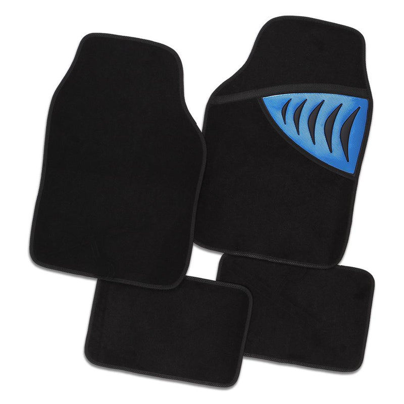 PHANTOM 4-Piece Car Mat - BLUE