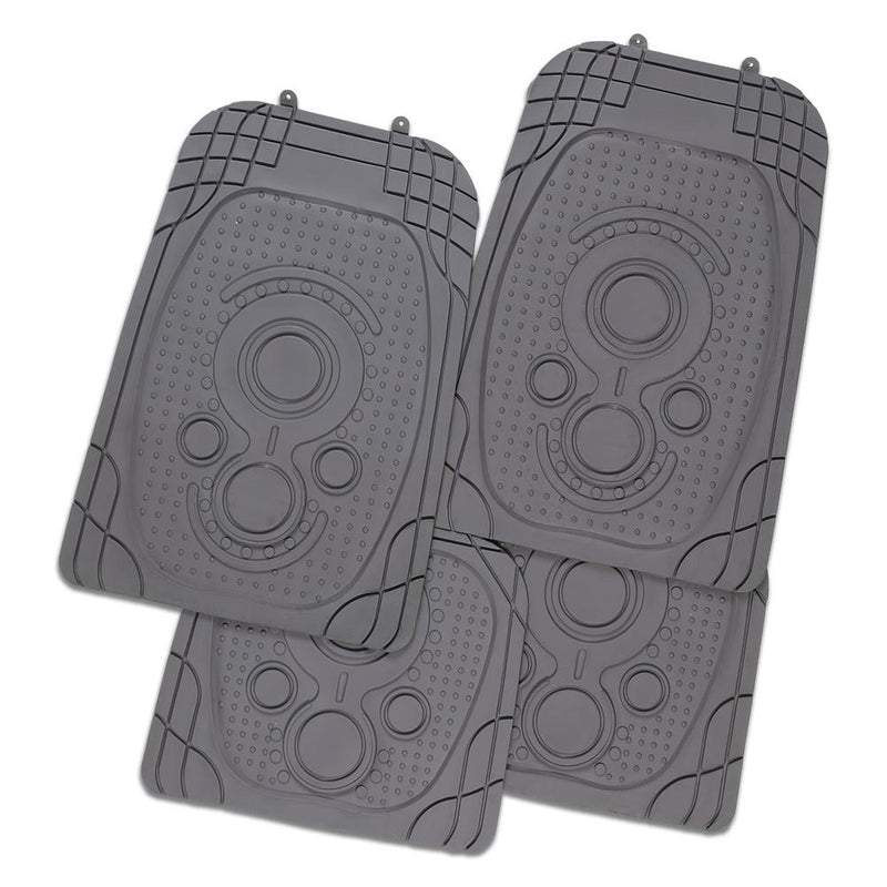 SPECTRUM 4-Piece Car Mat - GREY