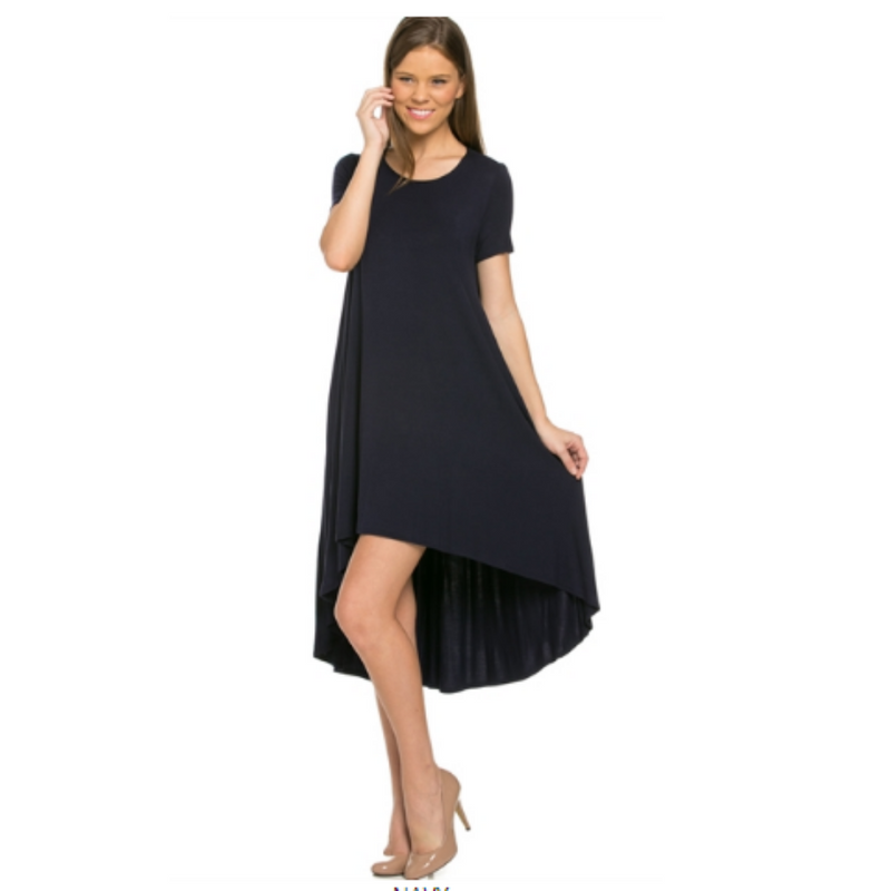 Comfy Dress -Navy