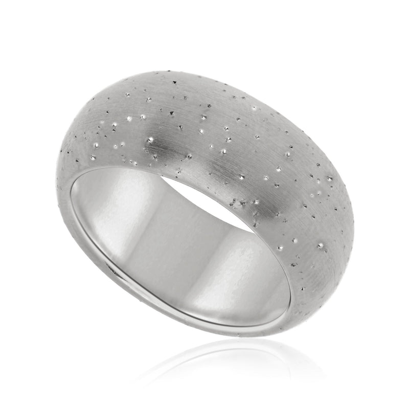 Sterling Silver Dome Design Ring