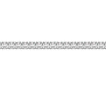 14K White Gold Round Diamond Tennis Bracelet (10 ct. tw.)