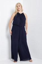 Andrea Tassel Tie Jumpsuit