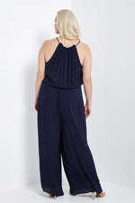 Andrea Tassel Tie Jumpsuit