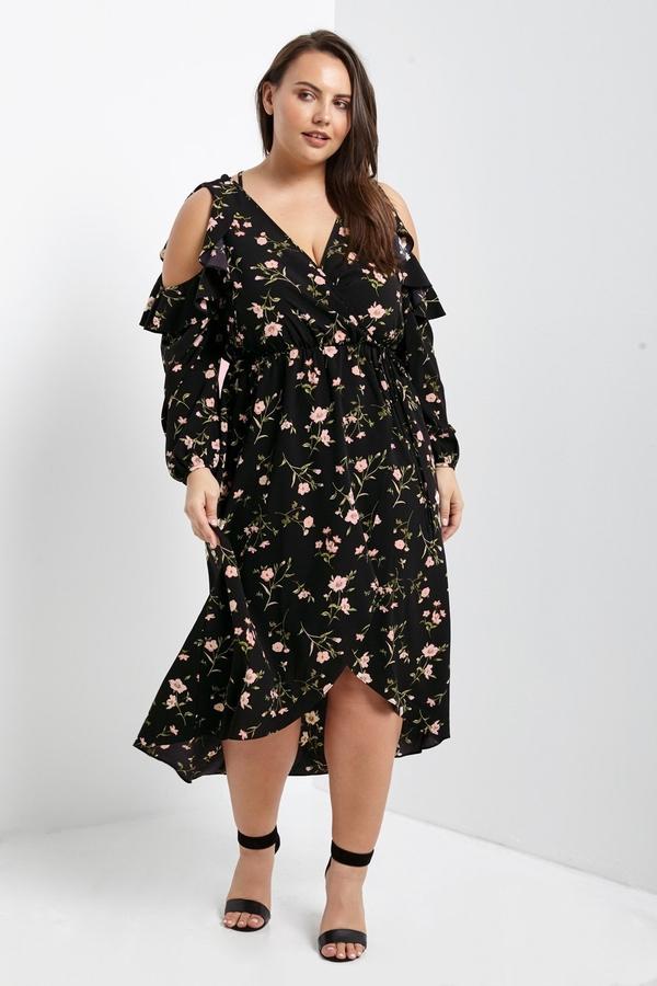 Caitlyn Wrap Dress