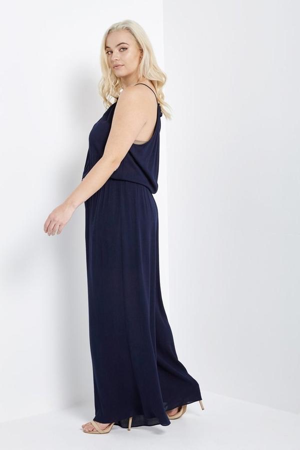 Andrea Tassel Tie Jumpsuit