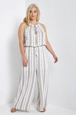 Helena Striped Jumpsuit