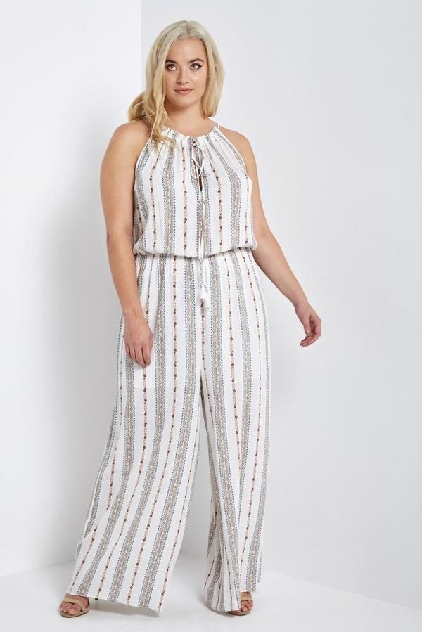 Helena Striped Jumpsuit