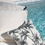 Cushion Cover-Coastal Fringe Natural-Solid Natural-60cm x 60cm