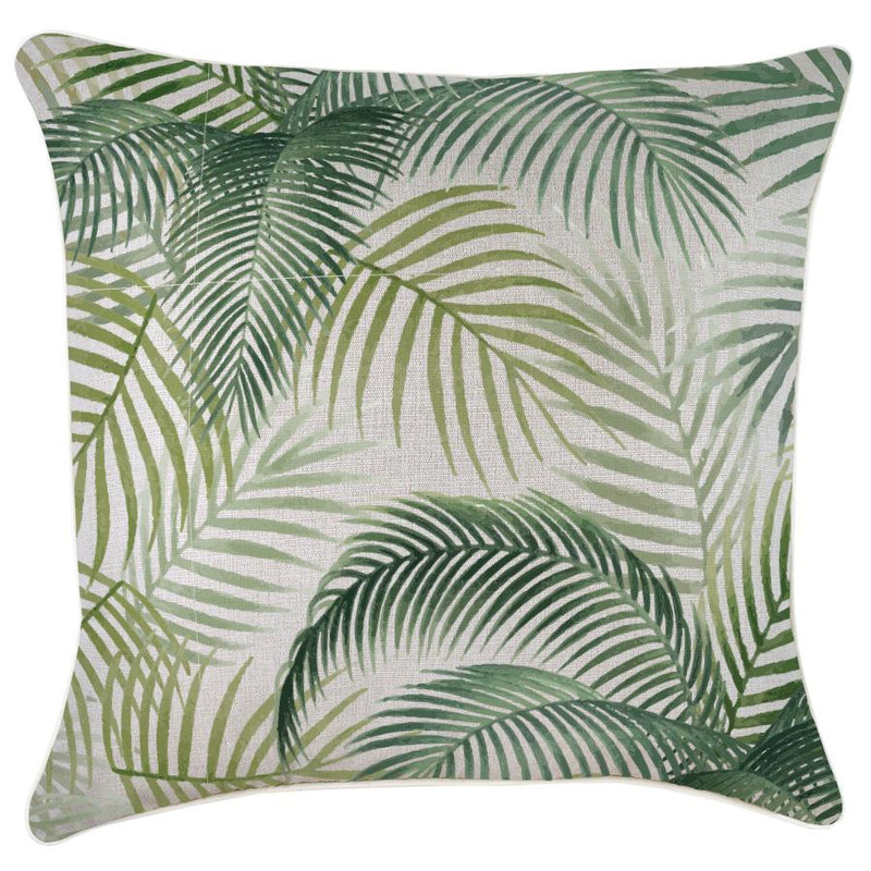 Cushion Cover-With Piping-Seminyak Green-60cm x 60cm