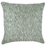 Cushion Cover-With Piping-Wild Green-60cm x 60cm