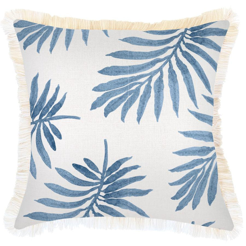 Cushion Cover-Coastal Fringe-Koh Samui-45cm x 45cm