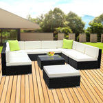 10PC Sofa Set with Storage Cover - Pay 50% deposit & we deliver