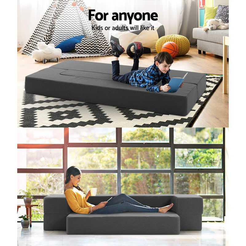 Portable Sofa Bed Mattress Ottoman - Pay 50% deposit & we deliver