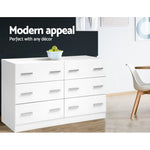 6 Chest of Drawers Cabinet Dresser - Pay 50% deposit & we deliver