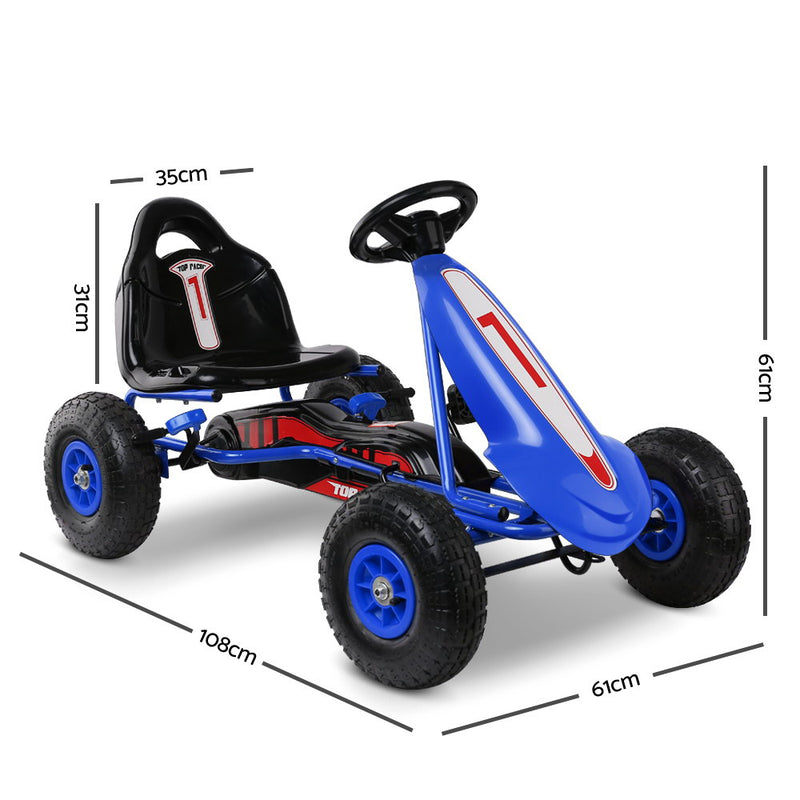 RIGO Kids Pedal Go Kart Car Ride - Pay 50% deposit & we deliver