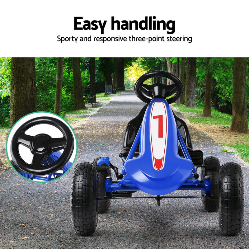 RIGO Kids Pedal Go Kart Car Ride - Pay 50% deposit & we deliver