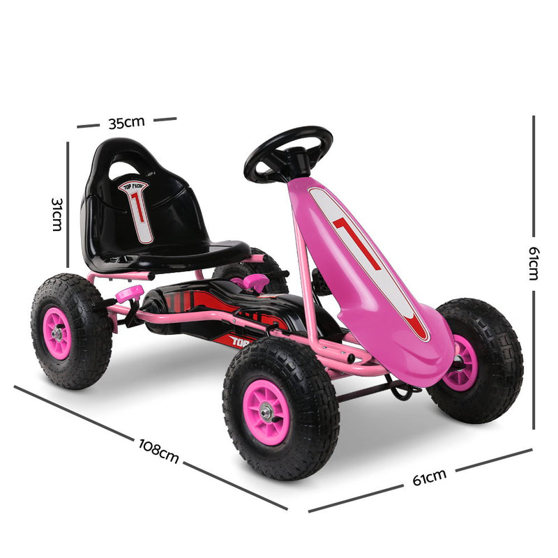 RIGO Kids Pedal Go Kart Car Ride On Toys - Pay 50% deposit & we deliver