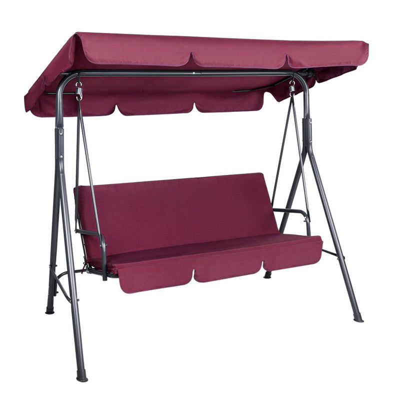 Swing Chair Hammock 3 Seater Canopy - Pay 50% deposit & we deliver