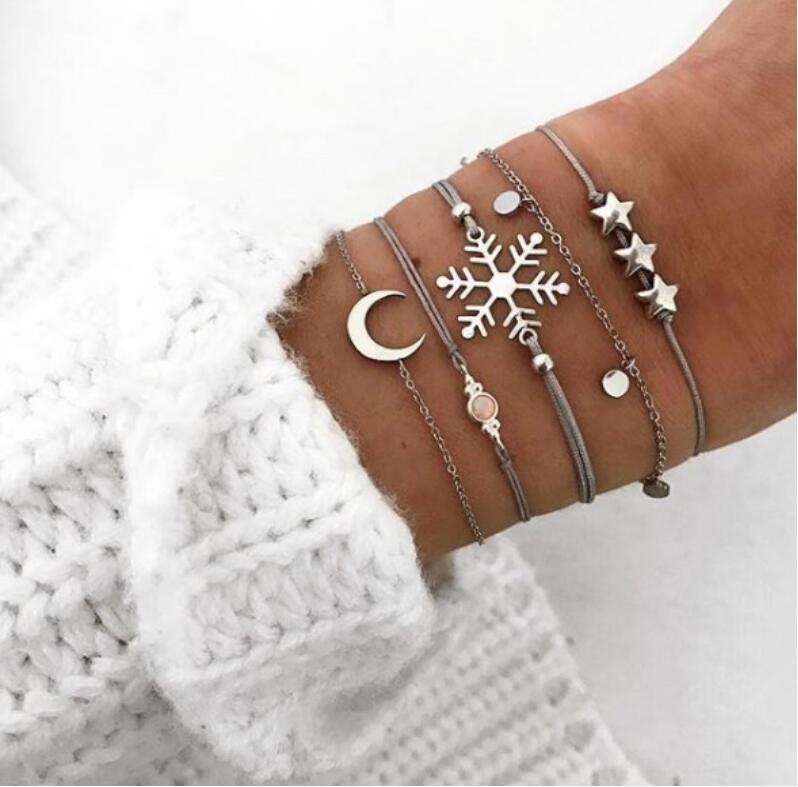 30 Styles Bohemian Bracelet Set For women