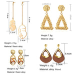 New Fashion Round Dangle Drop Earrings