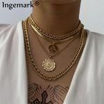 Punk Miami Cuban Necklace Men Jewelry