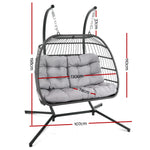 Swing Chair Egg Hammock Wicker - Pay 50% deposit & we deliver