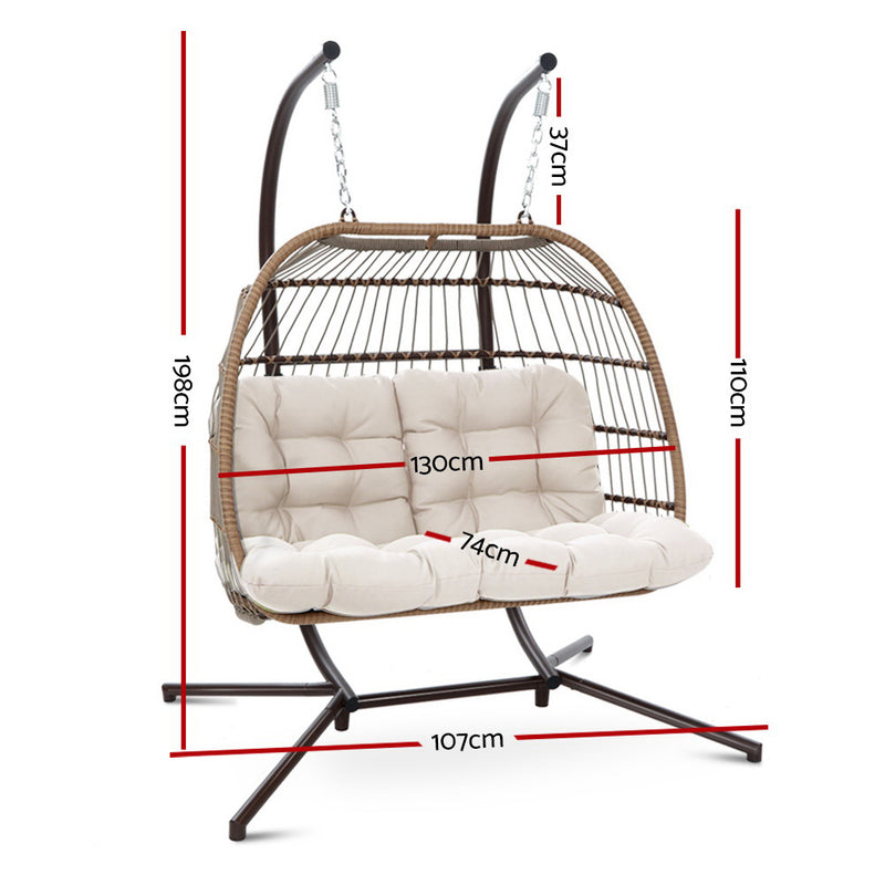 Hanging Chair Stand Egg Hammock - Pay 50% deposit & we deliver