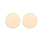 Fashion Statement Earrings Big Geometric Round Earrings