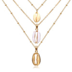 17KM Multilayer Crystal Moon Necklaces & Pendants for ladies