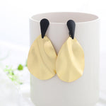 Summer Style Golden Drop Earrings For Women