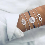 30 Styles Bohemian Bracelet Set For women