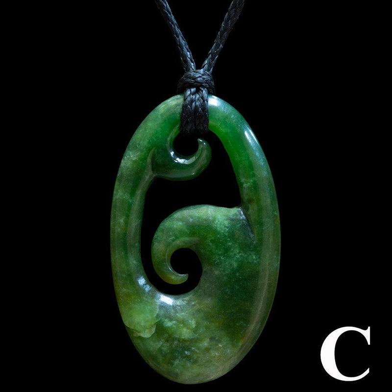 Flower Jade Koru (5 Colour Styles)