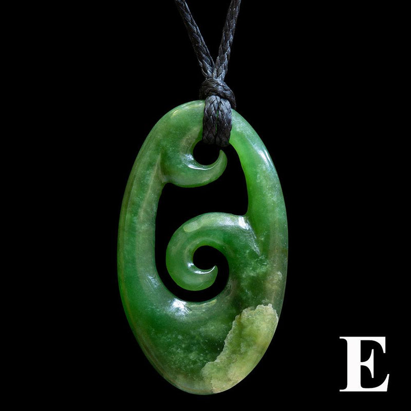 Flower Jade Koru (5 Colour Styles)